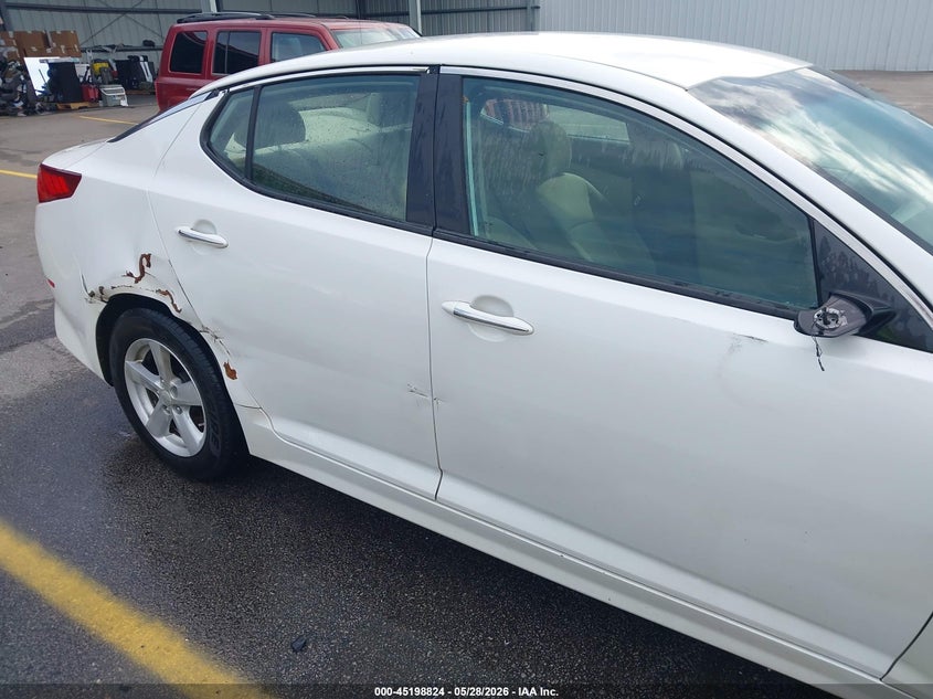 2015 Kia Optima VIN KNAGM4A75F5623466 IAAI salvage auction — RIGHT SIDE, Repossession Paperwork (Georgia), sold $400 on 2026-07-15 (photo 6)