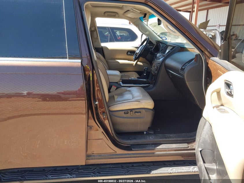 2017 Nissan Armada VIN JN8AY2NDXH9011426 IAAI salvage auction — SIDE, Salvage Title, sold $2,450 on 2026-07-29 (photo 5)