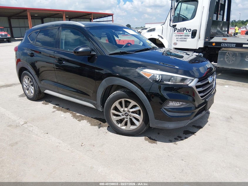 2018 Hyundai Tucson VIN KM8J33A46JU606567 IAAI salvage auction — HAIL, Salvage Title, sold $4,325 on 2026-07-21 (photo 1)