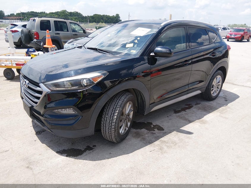 2018 Hyundai Tucson VIN KM8J33A46JU606567 IAAI salvage auction — HAIL, Salvage Title, sold $4,325 on 2026-07-21 (photo 2)