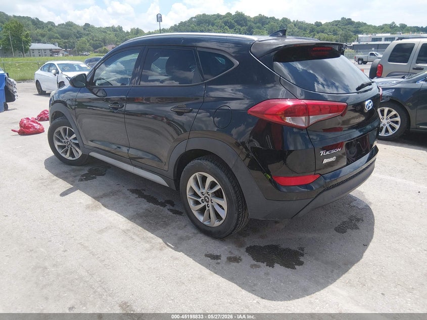 2018 Hyundai Tucson VIN KM8J33A46JU606567 IAAI salvage auction — HAIL, Salvage Title, sold $4,325 on 2026-07-21 (photo 3)