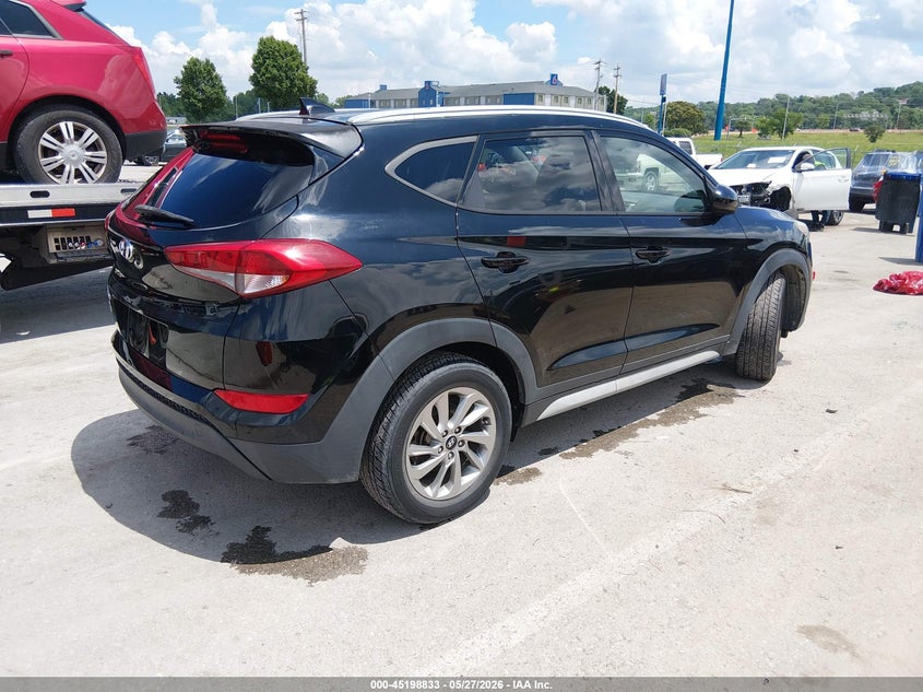 2018 Hyundai Tucson VIN KM8J33A46JU606567 IAAI salvage auction — HAIL, Salvage Title, sold $4,325 on 2026-07-21 (photo 4)