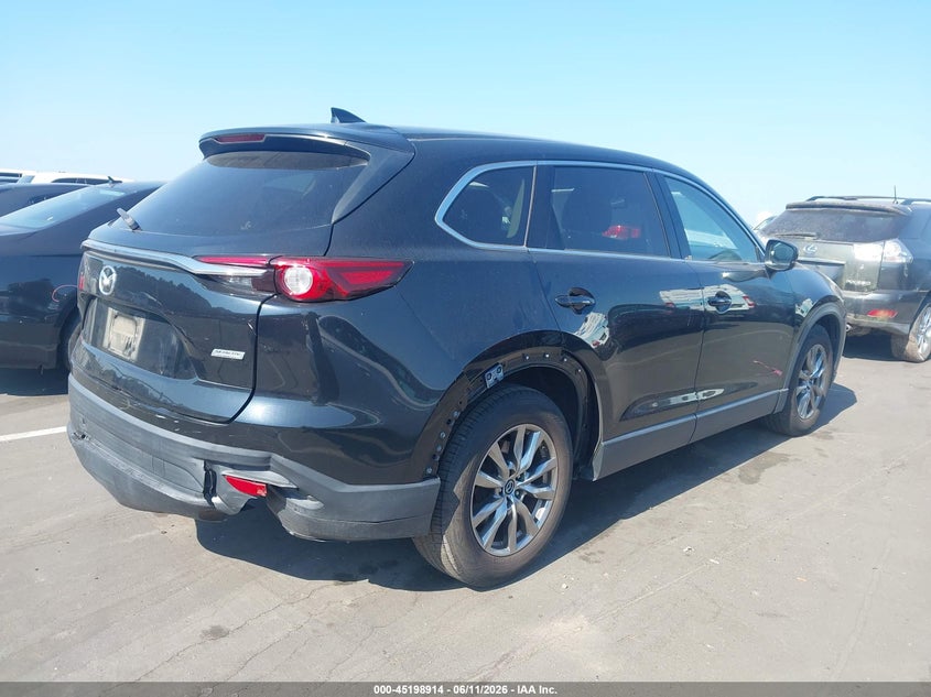 2018 Mazda Cx-9 VIN JM3TCACY0J0233011 IAAI salvage auction — FRONT & REAR, Salvage (Idaho), sold $5,200 on 2026-07-08 (photo 4)
