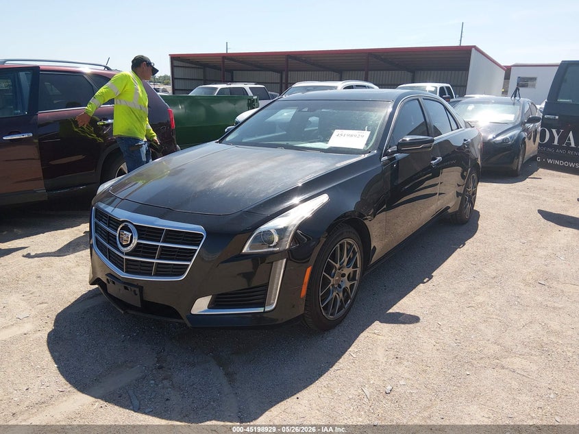 2014 Cadillac Cts VIN 1G6AR5S35E0119882 IAAI salvage auction — REAR END, Certificate Of Title (Nebraska), sold $1,750 on 2026-08-21 (photo 2)