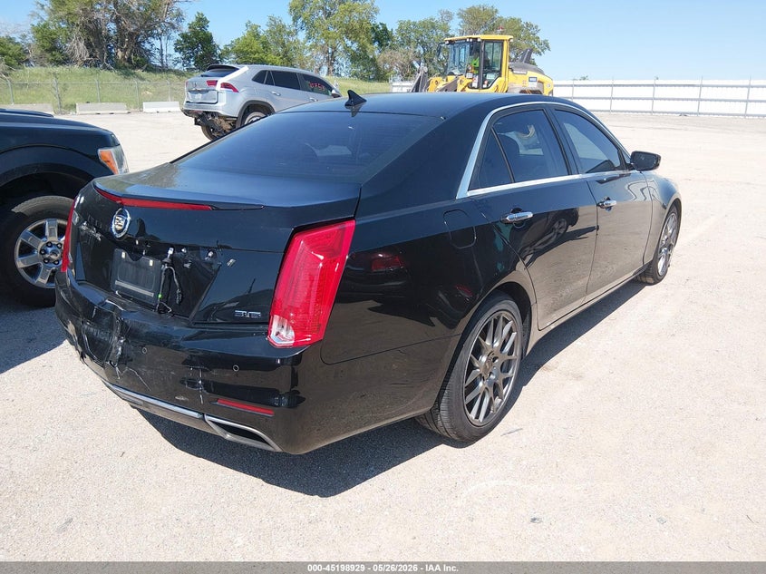 2014 Cadillac Cts VIN 1G6AR5S35E0119882 IAAI salvage auction — REAR END, Certificate Of Title (Nebraska), sold $1,750 on 2026-08-21 (photo 4)