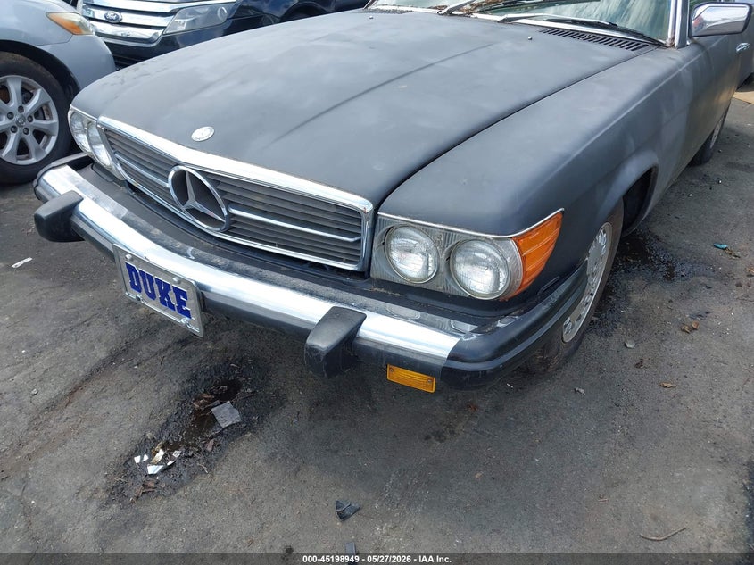 1984 Mercedes-benz 380 VIN WDBBA45A0EA001115 IAAI salvage auction — NORMAL WEAR, Salvage Rebuilt (North Carolina), sold $300 on 2026-07-16 (photo 6)