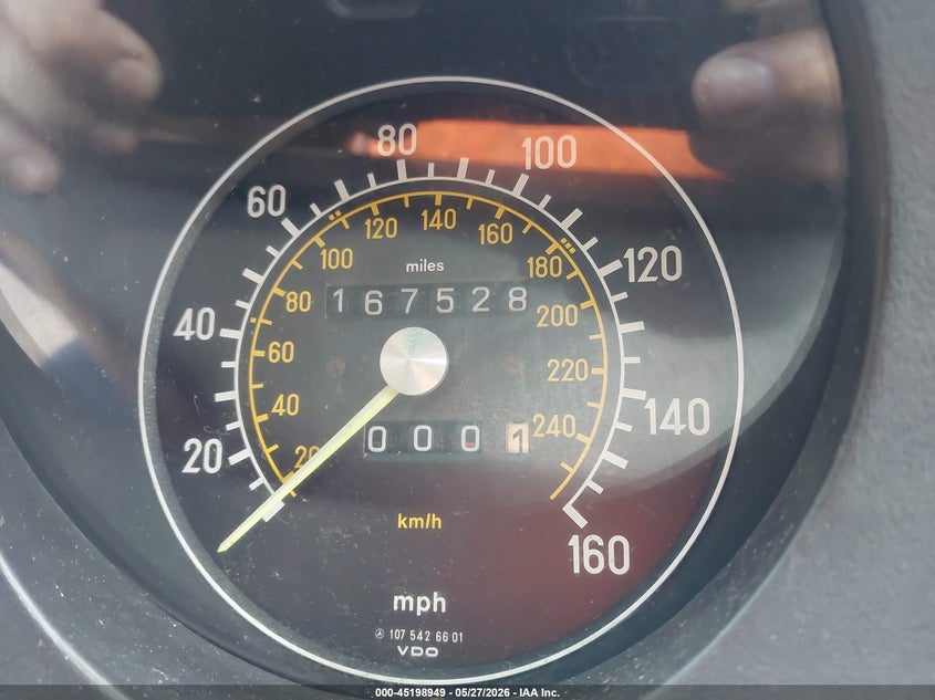 1984 Mercedes-benz 380 VIN WDBBA45A0EA001115 IAAI salvage auction — NORMAL WEAR, Salvage Rebuilt (North Carolina), sold $300 on 2026-07-16 (photo 7)