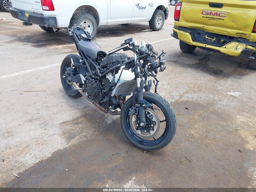 2025 Kawasaki Ninja VIN ML5EXGJ16SDA58768 IAAI salvage auction — ALL OVER, Salvage (Texas), sold $700 on 2026-07-14 (photo 1)