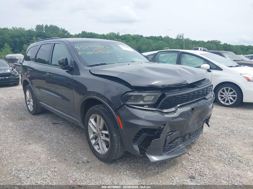 2024 Dodge Durango VIN 1C4RDJDG4RC207799 IAAI salvage auction — FRONT END, Salvage (Ohio), sold $13,500 on 2026-07-29 (photo 1)