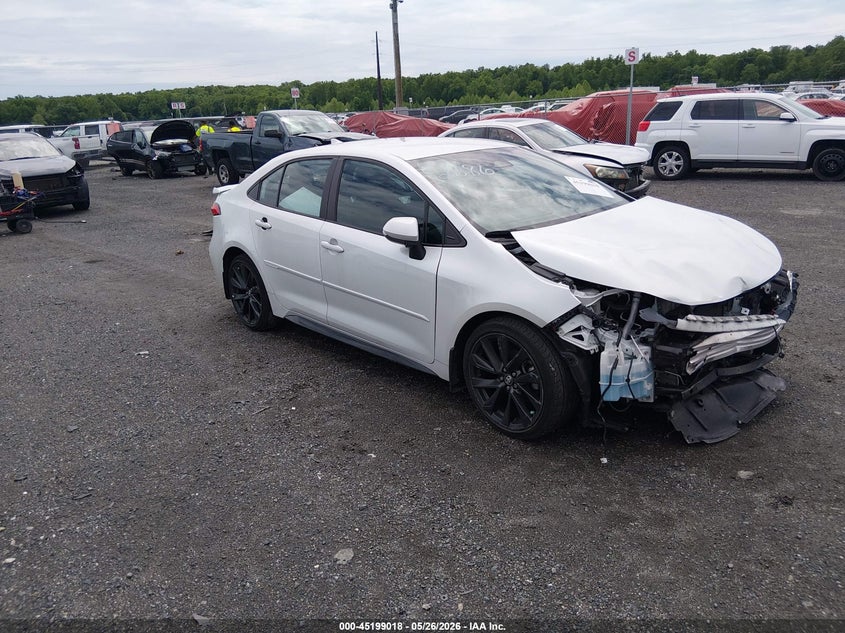 2023 Toyota Corolla VIN 5YFS4MCE7PP162686 IAAI salvage auction — FRONT END, Salvage - Greater Than 75% (Maryland), sold $3,800 on 2026-07-30 (photo 1)