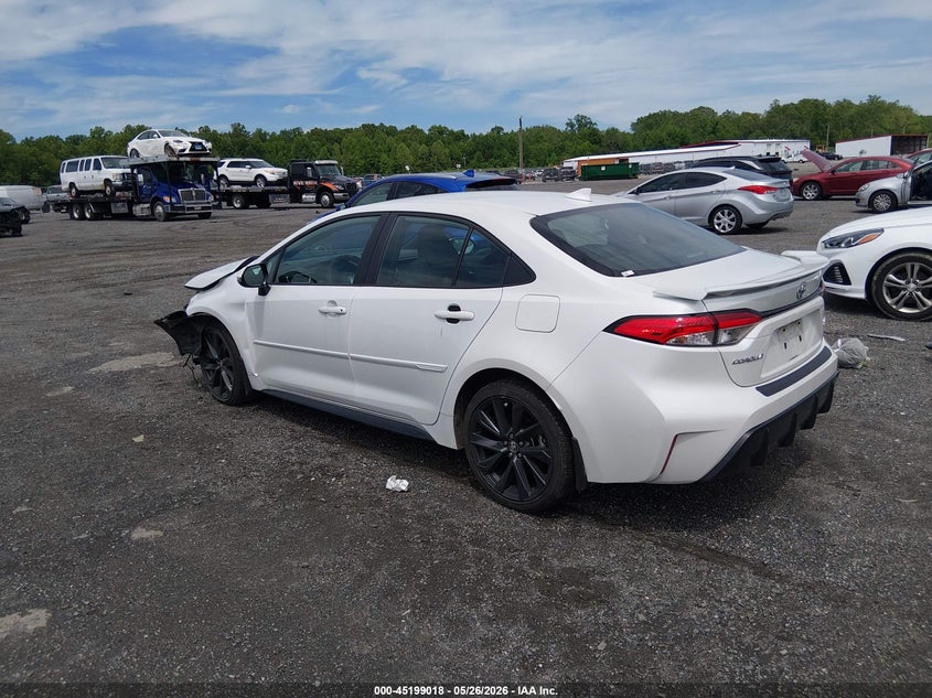 2023 Toyota Corolla VIN 5YFS4MCE7PP162686 IAAI salvage auction — FRONT END, Salvage - Greater Than 75% (Maryland), sold $3,800 on 2026-07-30 (photo 3)