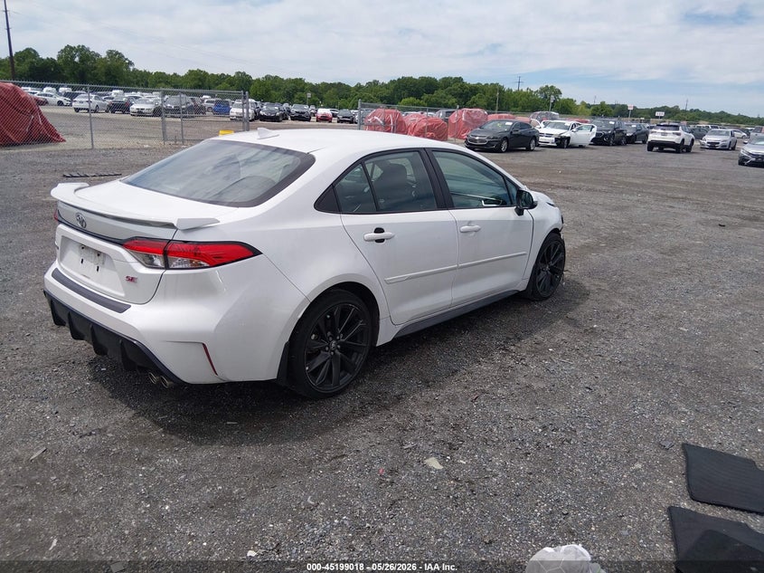 2023 Toyota Corolla VIN 5YFS4MCE7PP162686 IAAI salvage auction — FRONT END, Salvage - Greater Than 75% (Maryland), sold $3,800 on 2026-07-30 (photo 4)