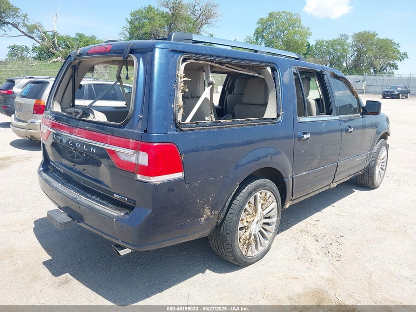 2016 Lincoln Navigator VIN 5LMJJ3JT9GEL09631 IAAI salvage auction — FRONT END, Salvage Title, sold $25 on 2026-07-12 (photo 4)