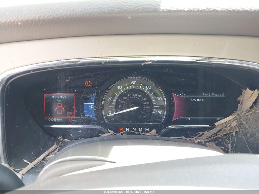 2016 Lincoln Navigator VIN 5LMJJ3JT9GEL09631 IAAI salvage auction — FRONT END, Salvage Title, sold $25 on 2026-07-12 (photo 7)