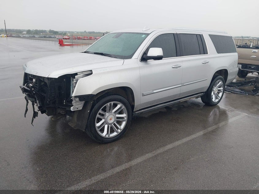 2018 Cadillac Escalade VIN 1GYS4KKJ6JR130645 IAAI salvage auction — FRONT END, Salvage (Nebraska), sold $8,100 on 2026-08-01 (photo 2)