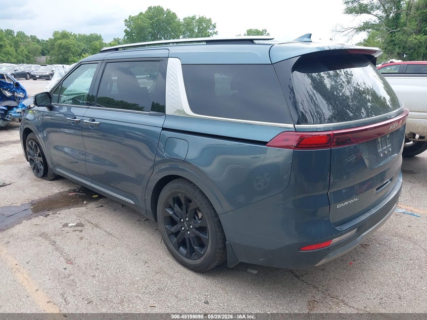 2024 Kia Carnival VIN KNDNE5H37R6341621 IAAI salvage auction — FRONT END, Salvage Title, sold $9,800 on 2026-07-29 (photo 3)