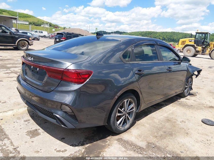 2022 Kia Forte VIN 3KPF24AD9NE465047 IAAI salvage auction — FRONT END, Salvage Title, sold $3,350 on 2026-07-18 (photo 4)