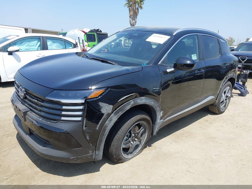 2026 Nissan Kicks VIN 3N8AP6CE5TL326723 IAAI salvage auction — LEFT SIDE, Salvage (California), sold $7,050 on 2026-07-15 (photo 2)