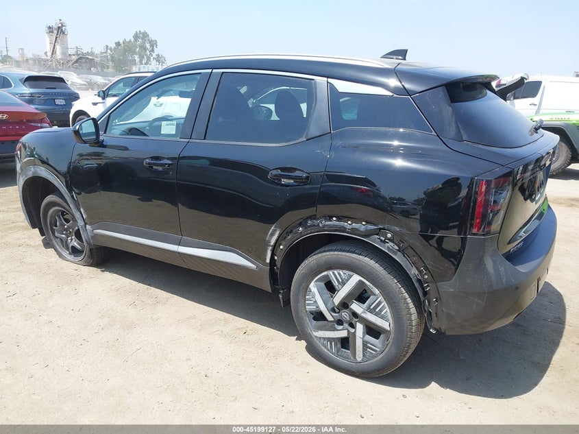 2026 Nissan Kicks VIN 3N8AP6CE5TL326723 IAAI salvage auction — LEFT SIDE, Salvage (California), sold $7,050 on 2026-07-15 (photo 3)