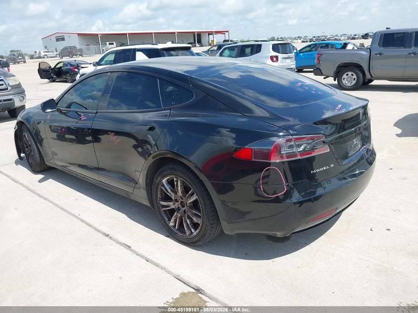 2018 Tesla Model s VIN 5YJSA1E28JF280789 IAAI salvage auction — FRONT END, Original (Texas), sold $5,700 on 2026-08-23 (photo 3)