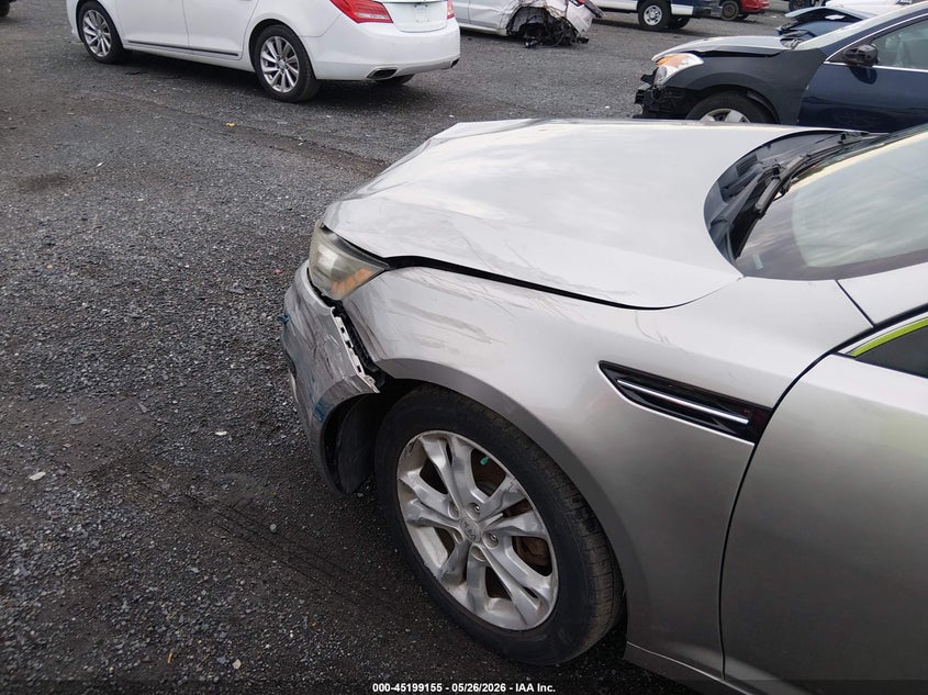 2013 Kia Optima VIN 5XXGN4A7XDG118306 IAAI salvage auction — FRONT END, Salvage - Greater Than 75% (Maryland), sold $950 on 2026-07-06 (photo 6)