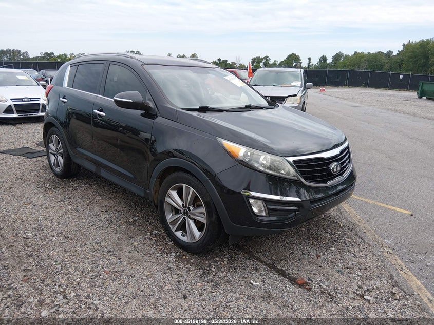 2014 Kia Sportage VIN KNDPC3A64E7588431 IAAI salvage auction — LEFT & RIGHT, Salvage Title, sold $1,325 on 2026-07-15 (photo 1)