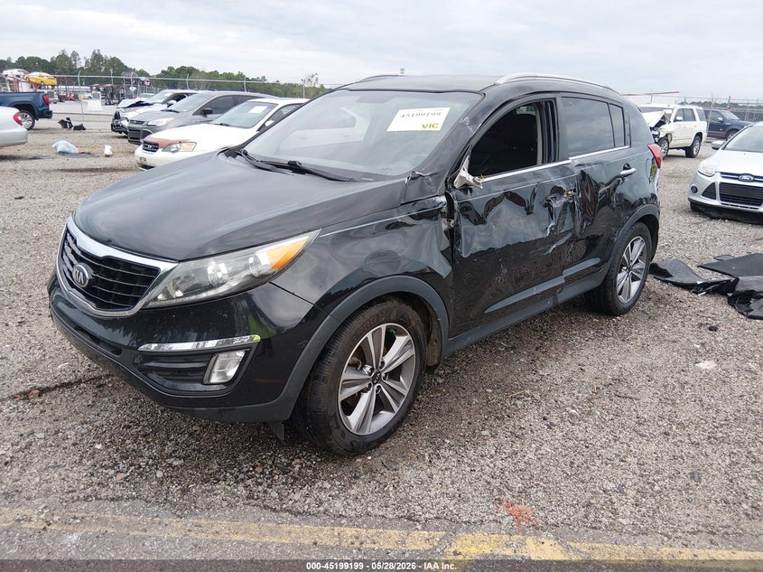 2014 Kia Sportage VIN KNDPC3A64E7588431 IAAI salvage auction — LEFT & RIGHT, Salvage Title, sold $1,325 on 2026-07-15 (photo 2)