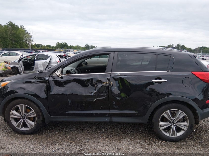 2014 Kia Sportage VIN KNDPC3A64E7588431 IAAI salvage auction — LEFT & RIGHT, Salvage Title, sold $1,325 on 2026-07-15 (photo 6)