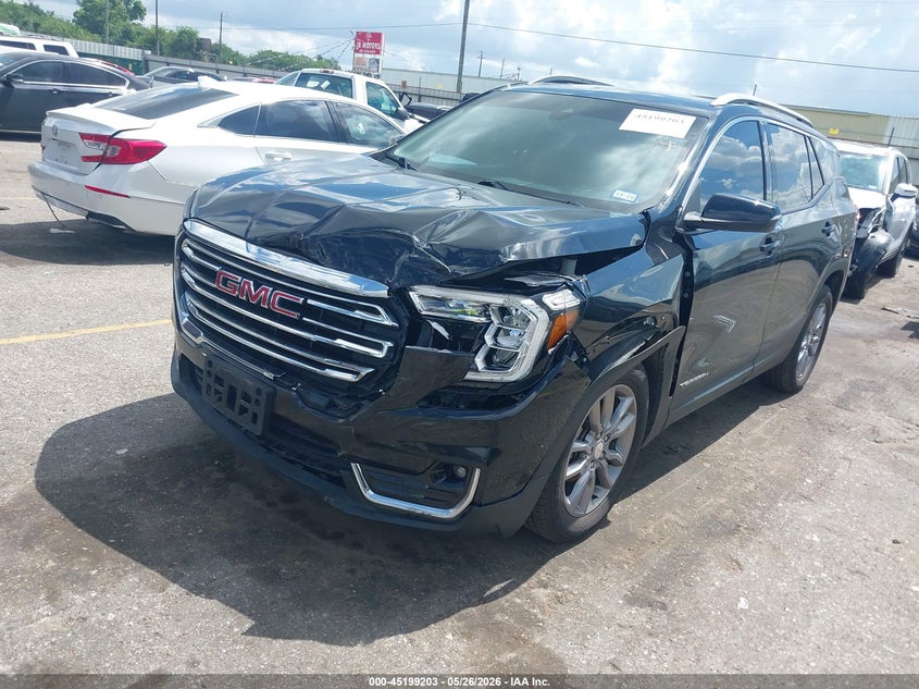 2022 Gmc Terrain VIN 3GKALVEV9NL187816 IAAI salvage auction — FRONT END, Original (Texas), sold $8,100 on 2026-08-19 (photo 2)