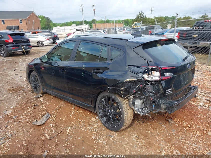 2024 Subaru Impreza VIN JF1GUHJC0R8891597 IAAI salvage auction — REAR END, Salvage (North Carolina), sold $6,225 on 2026-07-13 (photo 3)