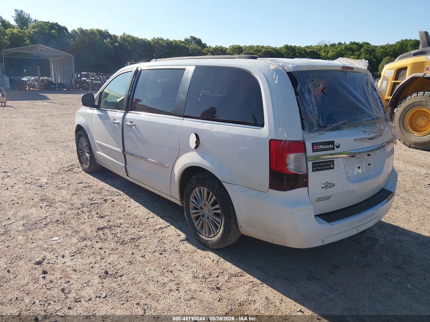 2015 Chrysler Town & country VIN 2C4RC1CG7FR676795 IAAI salvage auction — HAIL, Junk Bill Of Sale Mv2459 (Wisconsin), sold $450 on 2026-07-24 (photo 3)