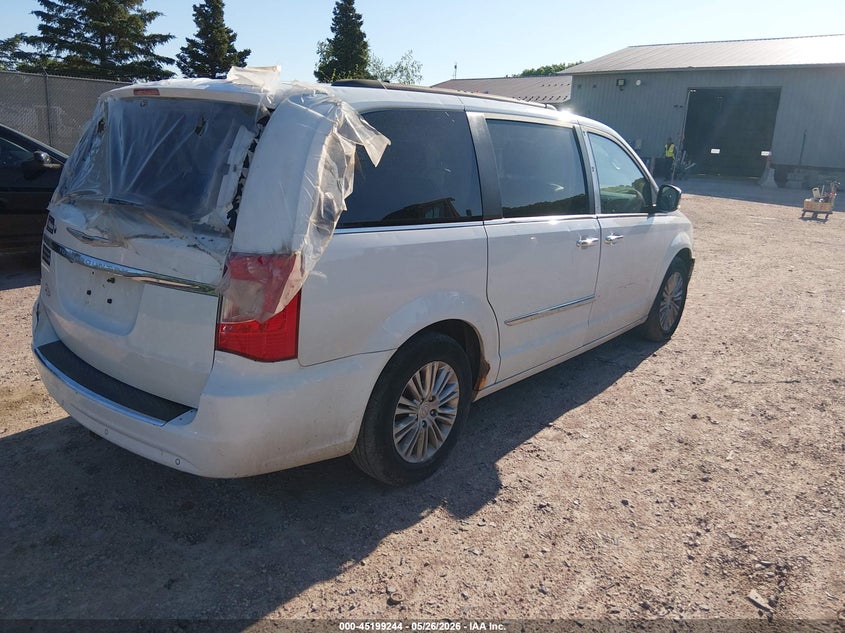 2015 Chrysler Town & country VIN 2C4RC1CG7FR676795 IAAI salvage auction — HAIL, Junk Bill Of Sale Mv2459 (Wisconsin), sold $450 on 2026-07-24 (photo 4)