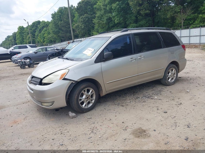 2004 Toyota Sienna VIN 5TDBA22C04S016985 IAAI salvage auction — FRONT END, Salvage (Georgia), sold $725 on 2026-07-09 (photo 2)
