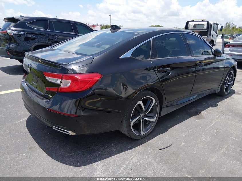 2020 Honda Accord VIN 1HGCV1F32LA052879 IAAI salvage auction — THEFT, Rebuildable (Florida), sold $10,900 on 2026-07-30 (photo 4)