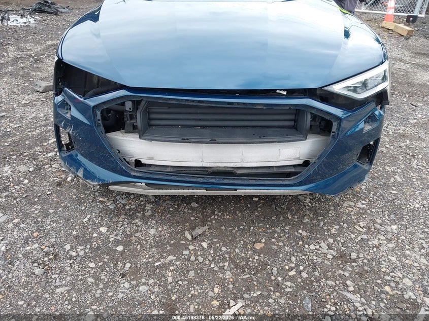 2022 Audi E-tron VIN WA1AABGE9NB009784 IAAI salvage auction — FRONT END, Wait Title, sold $9,800 on 2026-08-26 (photo 6)