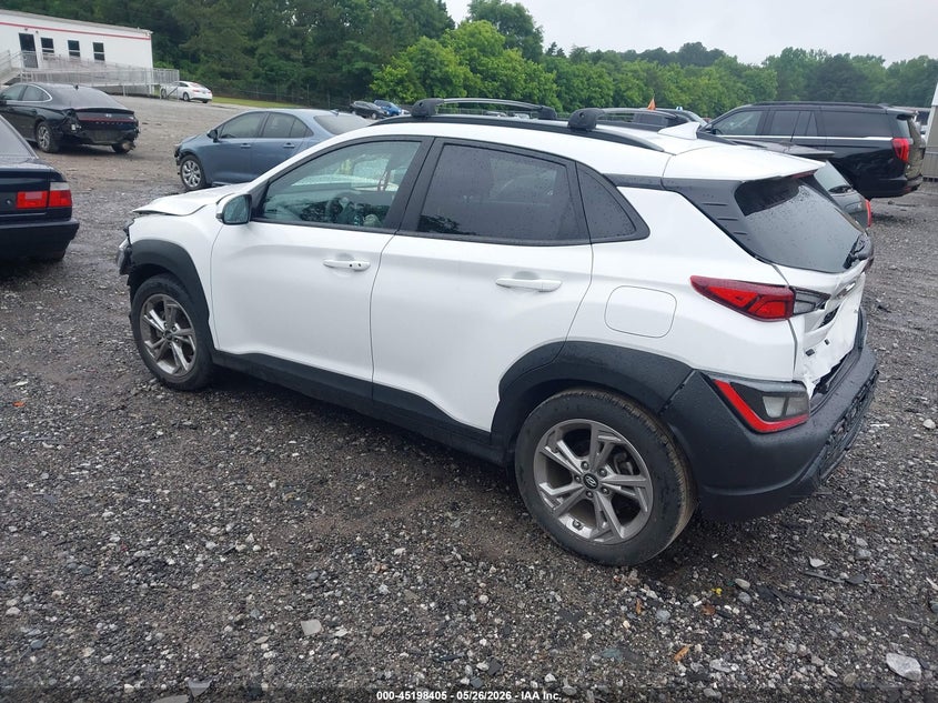 2023 Hyundai Kona VIN KM8K62AB9PU032513 IAAI salvage auction — FRONT END, Salvage (Georgia), sold $2,550 on 2026-07-17 (photo 3)