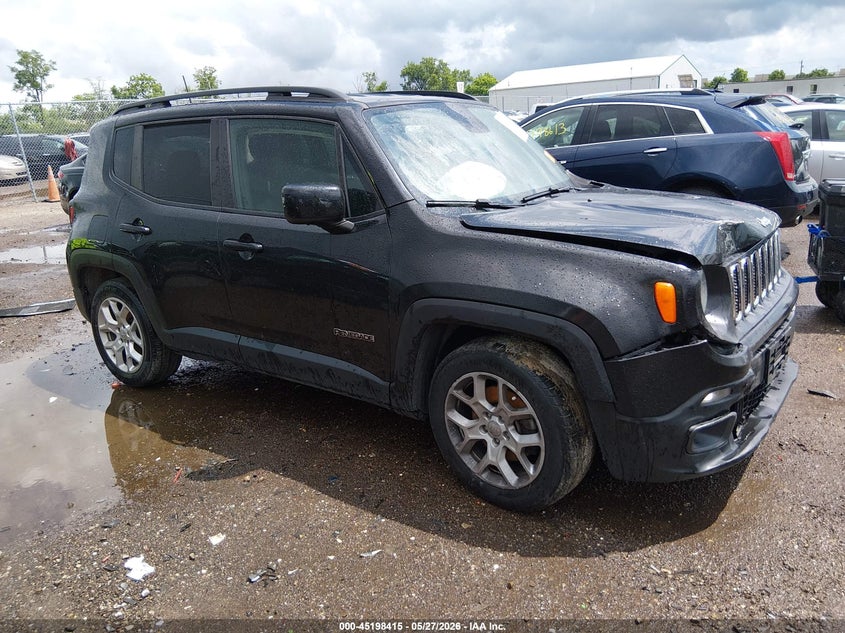 2018 Jeep Renegade VIN ZACCJABBXJPJ22842 IAAI salvage auction — FRONT & REAR, Salvage (Ohio), sold $900 on 2026-07-30 (photo 1)