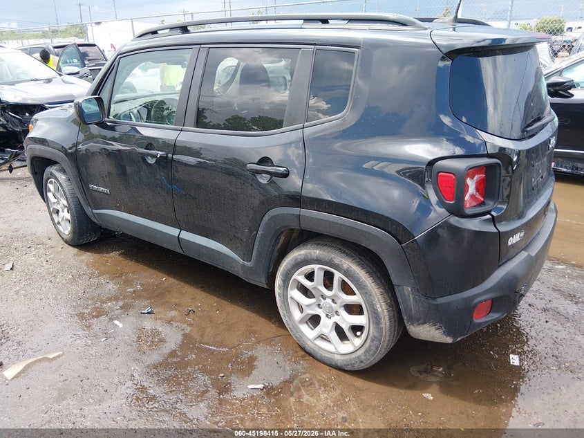2018 Jeep Renegade VIN ZACCJABBXJPJ22842 IAAI salvage auction — FRONT & REAR, Salvage (Ohio), sold $900 on 2026-07-30 (photo 3)