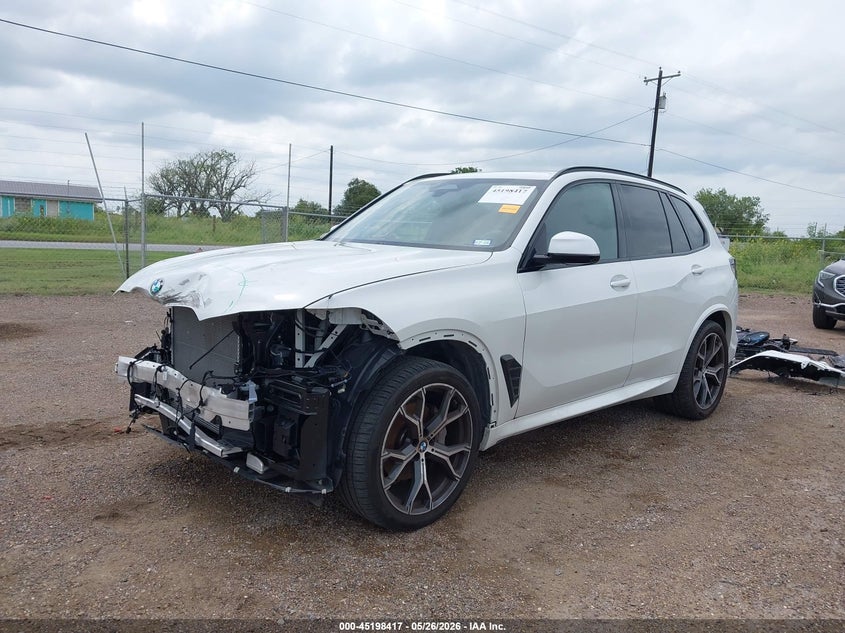 2025 BMW X5 VIN 5UX23EU09S9Y86985 IAAI salvage auction — FRONT END, Original (Texas), sold $30,250 on 2026-07-30 (photo 2)