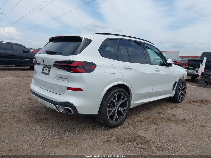 2025 BMW X5 VIN 5UX23EU09S9Y86985 IAAI salvage auction — FRONT END, Original (Texas), sold $30,250 on 2026-07-30 (photo 4)