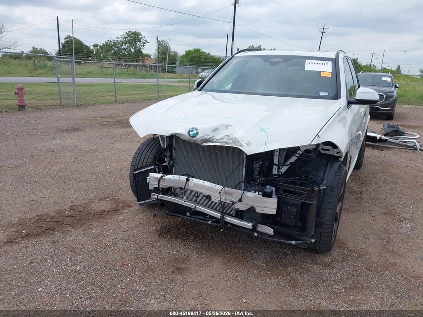 2025 BMW X5 VIN 5UX23EU09S9Y86985 IAAI salvage auction — FRONT END, Original (Texas), sold $30,250 on 2026-07-30 (photo 6)
