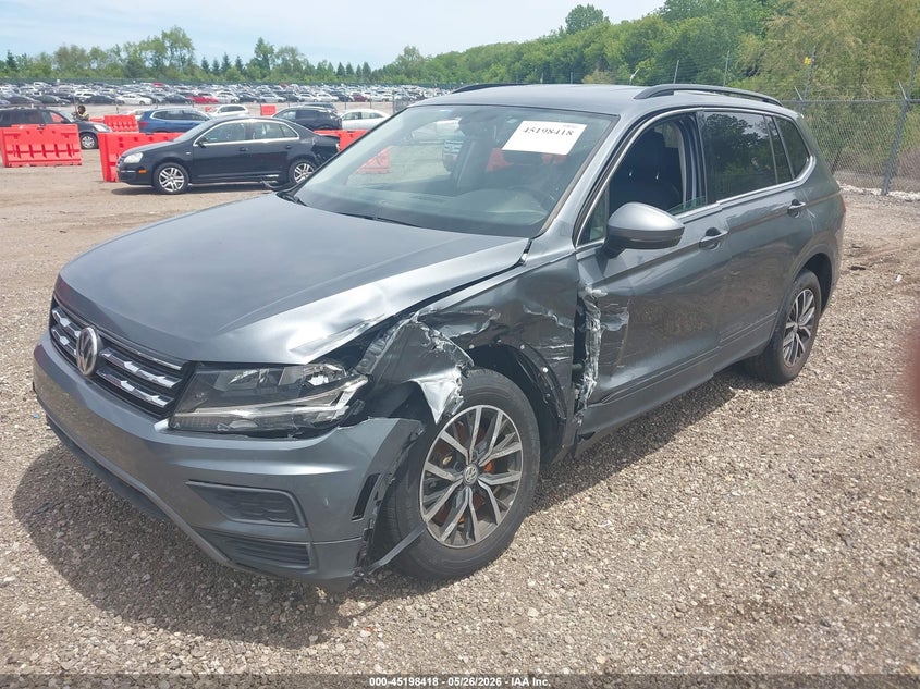 2019 Volkswagen Tiguan VIN 3VV2B7AX8KM016004 IAAI salvage auction — LEFT FRONT, Salvage Title, sold $25 on 2026-08-30 (photo 2)
