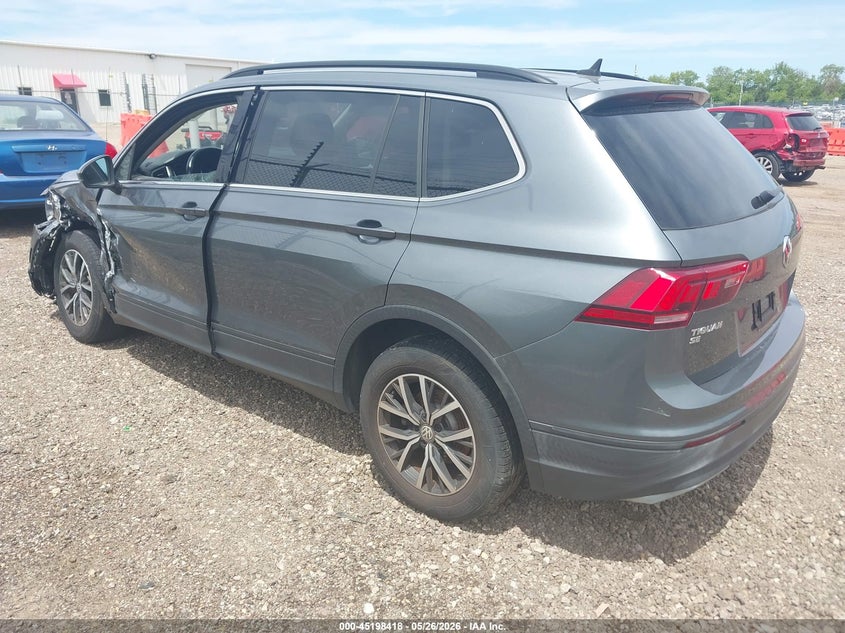 2019 Volkswagen Tiguan VIN 3VV2B7AX8KM016004 IAAI salvage auction — LEFT FRONT, Salvage Title, sold $25 on 2026-08-30 (photo 3)