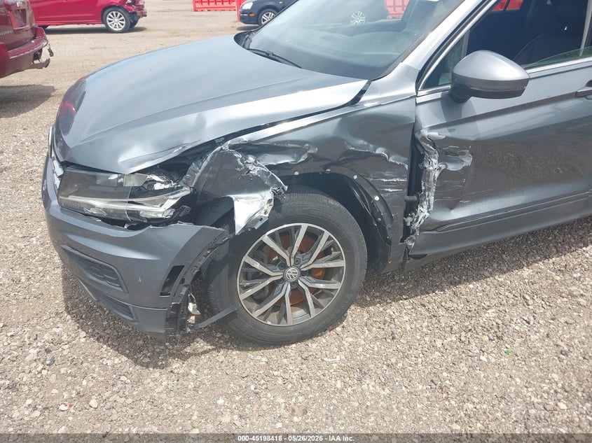 2019 Volkswagen Tiguan VIN 3VV2B7AX8KM016004 IAAI salvage auction — LEFT FRONT, Salvage Title, sold $25 on 2026-08-30 (photo 6)