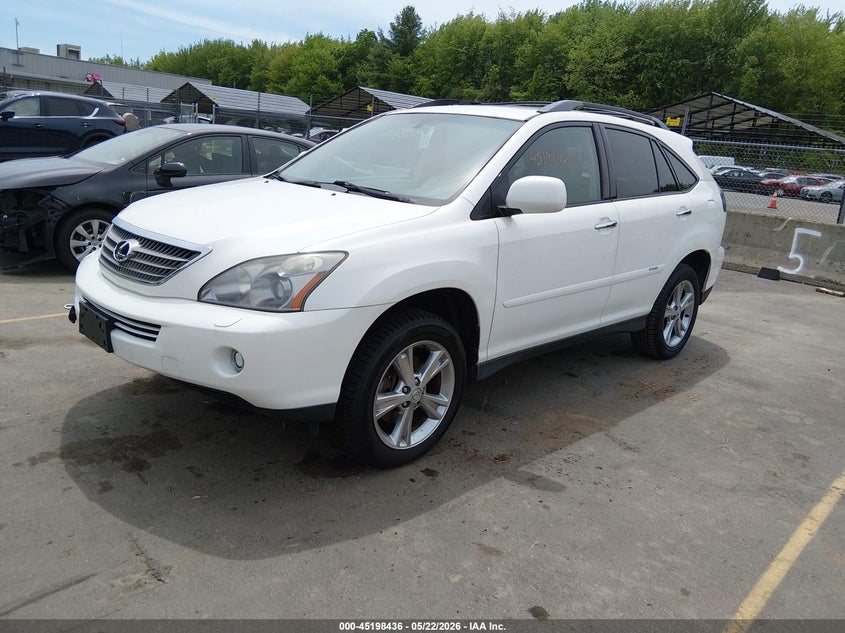 2008 Lexus Rx 400h VIN JTJHW31U882861590 IAAI salvage auction — ELECTRICAL, Salvage (Connecticut), sold $450 on 2026-07-30 (photo 2)