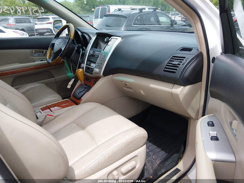2008 Lexus Rx 400h VIN JTJHW31U882861590 IAAI salvage auction — ELECTRICAL, Salvage (Connecticut), sold $450 on 2026-07-30 (photo 5)