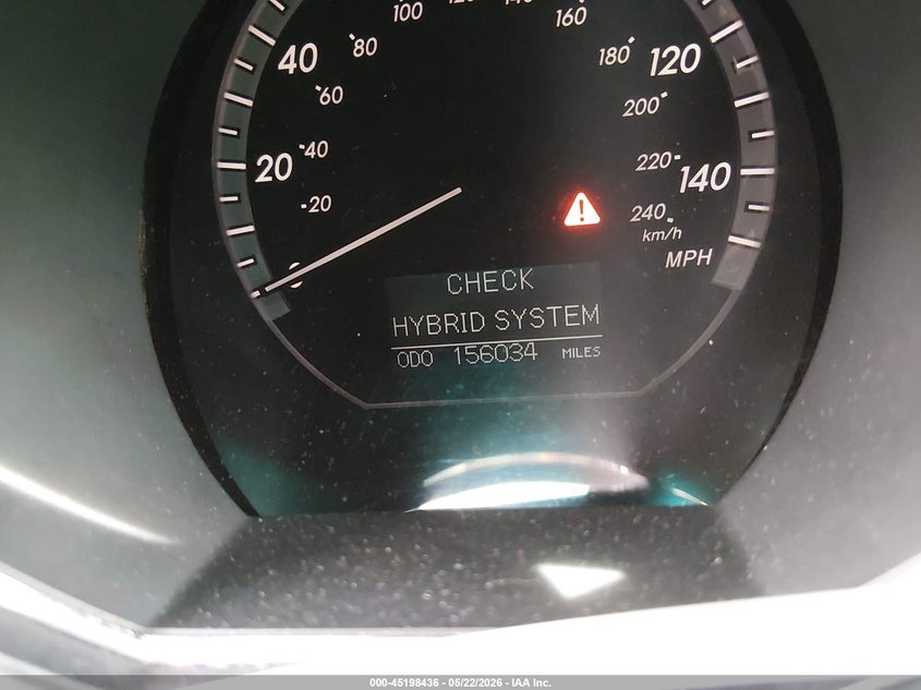 2008 Lexus Rx 400h VIN JTJHW31U882861590 IAAI salvage auction — ELECTRICAL, Salvage (Connecticut), sold $450 on 2026-07-30 (photo 7)