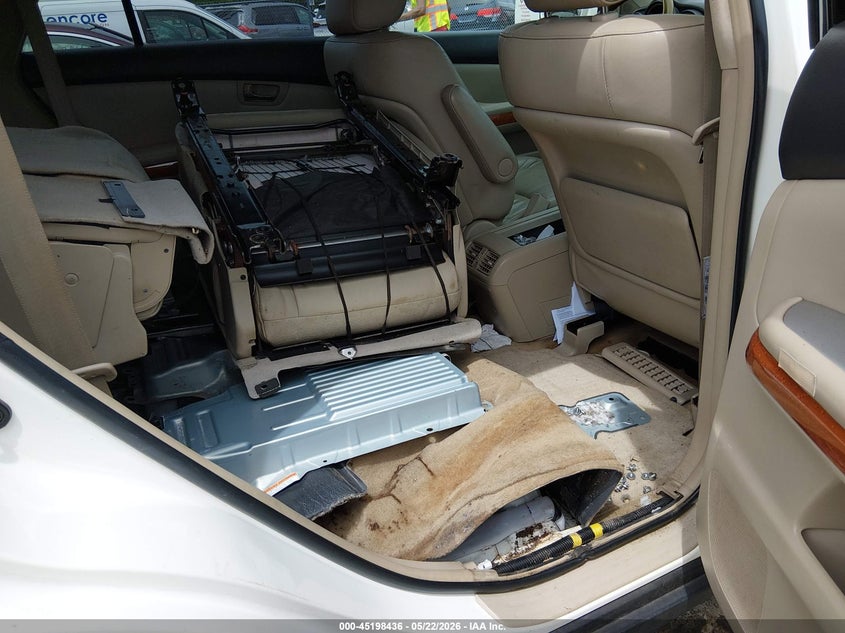 2008 Lexus Rx 400h VIN JTJHW31U882861590 IAAI salvage auction — ELECTRICAL, Salvage (Connecticut), sold $450 on 2026-07-30 (photo 8)