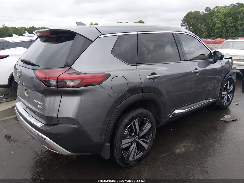 2023 Nissan Rogue VIN JN8BT3DDXPW323188 IAAI salvage auction — RIGHT FRONT, Salvage Title, sold $7,900 on 2026-07-16 (photo 4)