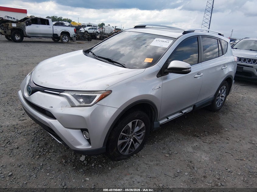 2016 Toyota Rav 4 VIN JTMRJREV9GD020151 IAAI salvage auction — REAR END, Salvage Title, sold $4,800 on 2026-07-29 (photo 2)
